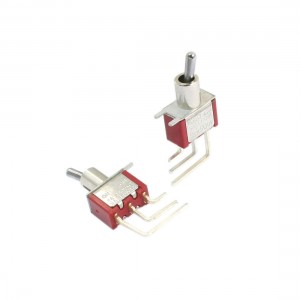 2pcs 2 Position 3 Bent Pins SPDT ON/ON Toggle Switch AC250V 2A 120V 5A