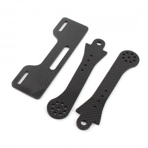 Carbon Fiber FPV Anti-Vibration Camera Platform Mount for RC Model Helicopter