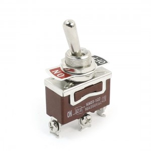 KNG3-102 2 Positions SPDT Latching Power Control Toggle Switch AC250V 16A