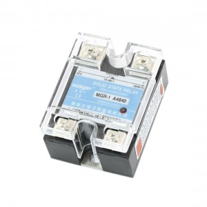 AC to AC 70-280V 24-480V 40A 4 Screw Terminal Single Phase Solid State Relay