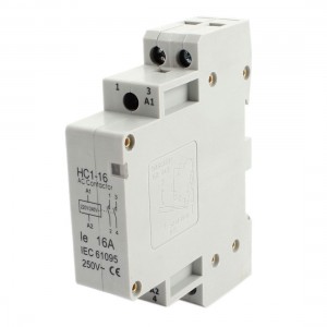220/240V Coil Volt 16A Double Pole Electric Power AC Contactor Block