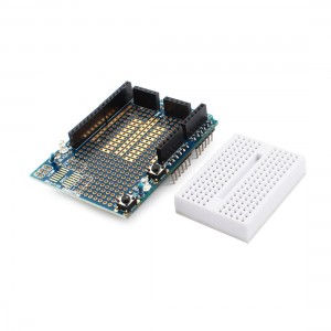 DC 5V DIY Assembly Prototype Expansion Board Shield w Breadboard