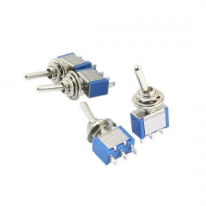 4pcs SPDT 2 Positions Latching 3-Terminals Toggle Switch AC250V 3A 125V 5A