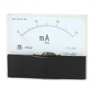 Measurement Tool Analog Panel Ammeter Gauge DC 0 - 30mA Measuring Range