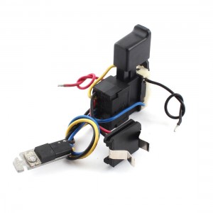FA08A-12/1 Electric Drill Wired Trigger Switch 12A DC 7.2-24V for Hitachi DS7DF