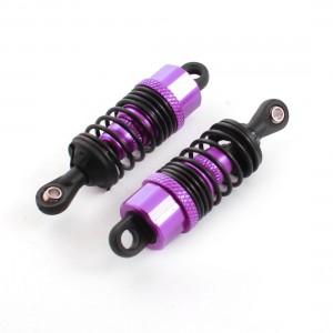 2pcs Purple 60mm Shock Absorber Upgrade Parts for RC Model 1:10 Car Truck