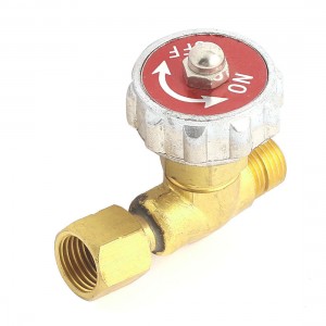 Brass Flame Cutter Machine Acetylene Flow Adjuster Valve 1/4PT Thread
