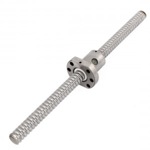 SFU1605 Silver Tone Metal 5mm Lead 300mm Length Ball Screw