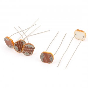 5pcs 12528 10K-20K Ohm Photoresisitor Light-Dependent Photoresistor