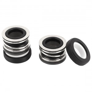 2 Pcs 19mm Inner Dia Spring Loaded Water Pump Mechanical Shaft Seal