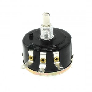 47K ohm Single Turn Carbon Composition Rotary Taper Potentiometer