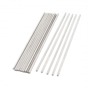 15Pcs Silver Tone Stainless Steel Gear Shaft Axle Rod 250x2.5mm for RC Car