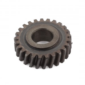 Electric Power Tool Spare Part 25 Teeth Gray Spiral Bevel Gear