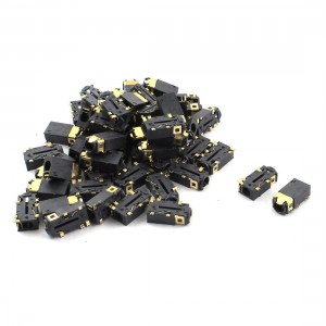 Earphone 6 Pin 3.5mm SMT PCB Mount Female Audio Socket Connector 50pcs