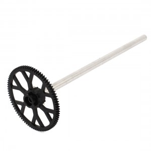 Black Upper Gear Shaft Quick Wear Parts for RC Helicopter