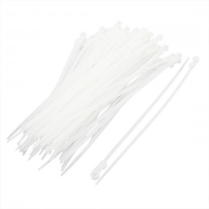 100pcs 3.6x200mm Wire Harness Screw Anchor Hole Mount Base Cable Attaching Tie