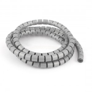 1.5m 5ft 10mm Inner Dia Spiral Wrap Bands Cable Organizer Wrap