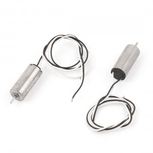 2Pcs DC1.5V-4.5V 44273RPM High Torque Magnetic Coreless Motor 6mm x 14mm