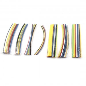 New Kit 64Pcs Assortment 2:1 Heat Shrink Tubing Tube Sleeving Wrap Wire 8 Sizes
