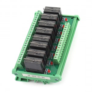 DC 24V 8 Channel PLC Relay Amplifier Output PCB Circuit Board for Arduino