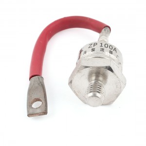 1600V 100A 12mm Thread Dia Phase Control Thyristor Silicon SCR Rectifier