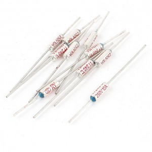 10pcs Circuit Cut Off Temperature Thermal Cutoffs Fuse 240C AC 250V 10A