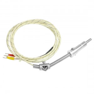 2M Cable 0-600 Celsius Compression Spring Thermocouple Temperature Sensor E Type