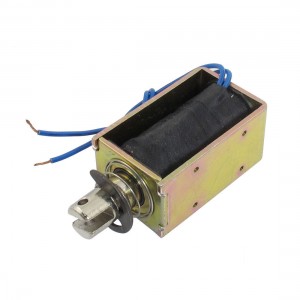 DC 24V 2 5A 10mm Stroke 0 8kg Force Pull Type Solenoid Electromagnet