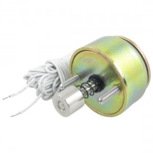 DC 24V 5mm Stroke 12W Power Magnetic Sensor Solenoid 12N Force