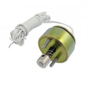 5mm Stroke 2kg Force Magnetic Sensor Solenoid DC 24V 2A