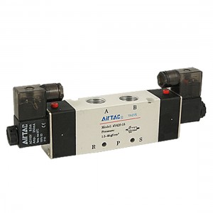AC 11OV PT 1 2 Inlet 2 Position 5 Way Solenoid Valve
