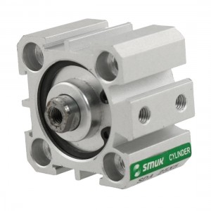SDA Series 25mm Bore 5mm Stroke Thin Type Compact Air Cylinder