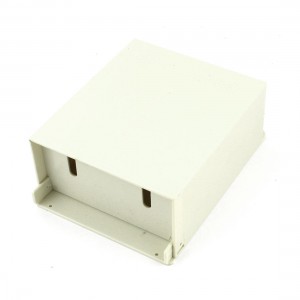 Off White Monitor Outdoor CCTV Monitoring System Junction Box 180 x 135 x 70mm