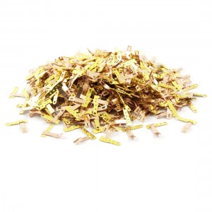 500 Pcs F180 0 1 Gold Tone Carbon Brush Holder for FK130 Motor Jmekp