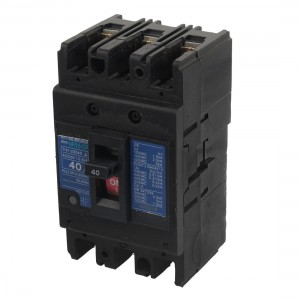 40A AC 220V 600V Ui 3 Pole MCCB Moulded Case Circuit Breaker NF50 SP