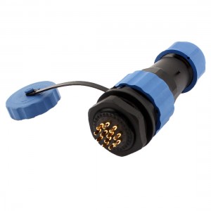 SD20 20mm 12 Pin 12P Waterproof Aviation Cable Connector Plug Socket IP68