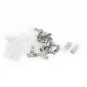 20pcs Female 4 8mm Spade Connector Insulated Crimp Terminals Electrical Wire