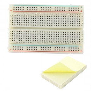 Mini Solderless Breadboard Bread Board 400 Holes Available Test Develop DIY