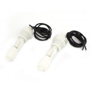 2 Pcs 600V 22A Liquid Water Level Sensor Vertical Mount White Float Switch