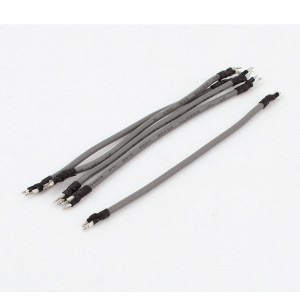 5 Pcs 7cm Breadboard Bread Board Jumper Line Jump Wire Cable Gray