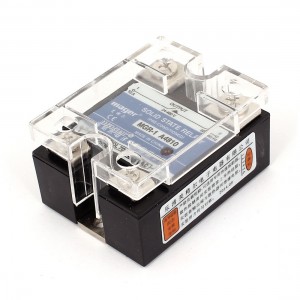 DC 3 32V to AC 24 480V 10A 4 Screws Terminal Single Phase Solid State Relay