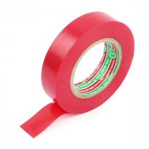 Red 16mm Vinyl Electrical Insulating Self Adhesive Tape