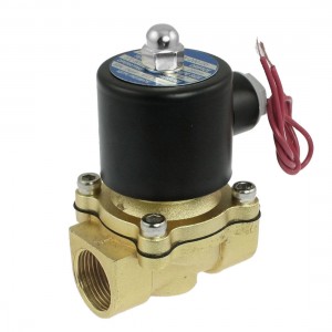 3 4" Port 2 Position 2 Way Electric Solenoid Valve AC 220V Uplbx