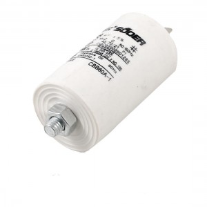 CBB60A-1 Polypropylene Film AC 450V 18UF Motor Run Capacitor for Washing Machine