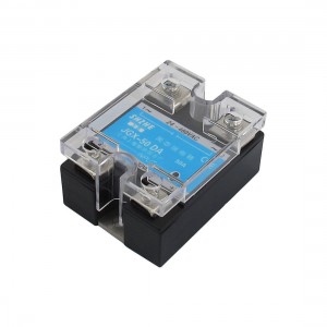 JGX-50DA DC to AC Covered Solid State Module Relay DC 3-32V AC 24-480V