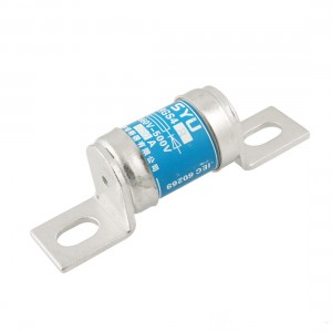 660V 400A Blue Cylindrical Ceramic Overload Protection Fast Blow Fuse Link