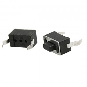50 Pcs Momentary Tact Tactile Push Button Switch 2 Pin DIP Through Hole 3x6x5mm