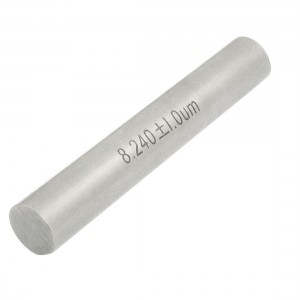 Hole Measurement 8.24mm Diameter Precision Tungsten Carbide Pin Gage