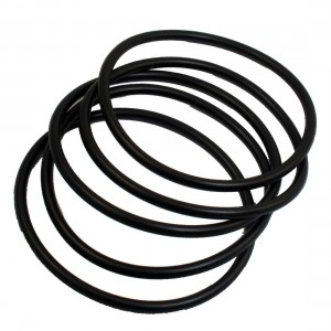 5 Pcs 100mm Outside Dia 5mm Thick Rubber Sealing Oil Filter O Rings Gaskets