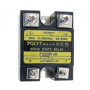 60A 0-240V AC SSR-60VA Solid State Relay Voltage Resistance Regulator